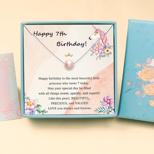 Collier en argent sterling avec perles roses réglable pour filles, idée cadeau 10e anniversaire Serenity, tendance 2026 pour adolescentes de 10 ans - Product Image 1