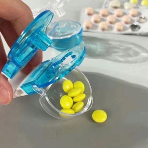 Contenedor de Pastillas Portátil de PP de Grado Alimenticio, con Cierre de Seguridad para Niños, para Viajes, con Logotipo Personalizado, para Gabinete, Venta al Por Mayor - Product Image 2