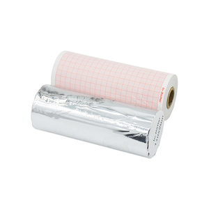 Iso Gemarkeerd Ce Gecertificeerd Medisch Kwaliteit 6-kanaals Thermisch Enkellaags Ecg Papier 110Mm 210Mm Voor Intellivue Ecg Machines - Product Image 1