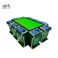Qianmen marque personnalisé motif/Logo 65 pouces écran détachable 10 joueurs Table de poisson pour IGS poisson chasse Arcade Machine de jeu