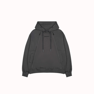 Sudadera con capucha no estándar de alta calidad, estilo urbano, con estampado de logotipo en relieve de alta calidad. - Product Image 1