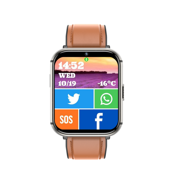 2024 Hight Quality CDS9 S9 S8 ultra 4g Smart Watch with Sim Card Slot Hide Move Camera AMoled 2+32G Better Dw89 Smart Watch