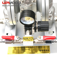Pompe à membrane à double aspiration à air de calibre Offre Spéciale UW-P210B 3/8 '', pompe à membrane pneumatique durable pour encre, colle, peinture