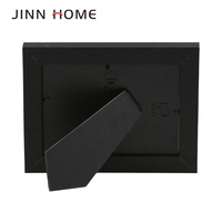 Bingkai Foto Kayu Hitam Jinn Home Decor 5x7 Inci, Bingkai Meja untuk Menampilkan Gambar Kecil, Ramah Lingkungan dengan Logo yang Dapat Disesuaikan