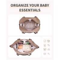 Pour la nouvelle mode étanche bébé sac à couches sac à main grande capacité voyage livraison hôpital sac avec maman sac