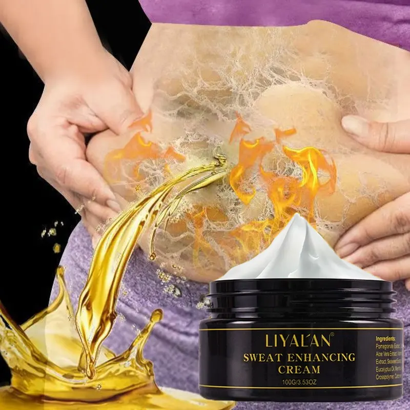 Hot mồ hôi Gel nhãn hiệu riêng cơ thể chống cellulite bụng đốt cháy chất béo giảm cân Kem giảm béo