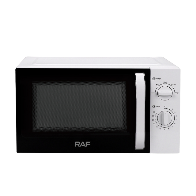 White 20L Microwave Freestanding Table 1100W Input 700W Output EU Standard 220v 50hz Stainless Steel Oven for Cooking