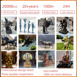 Statua da Esterno Grande 2,3 Metri dell'Arcangelo Michele che Uccide il Diavolo con una Spada, Statua in Bronzo - Product Image 6