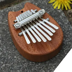 Mini 8 Sleutel Schattige Duim Piano Accessoire Hanger Beginners Draagbare Keyboard Muziek Nieuwigheden En Geschenken 8key Thumb Piano