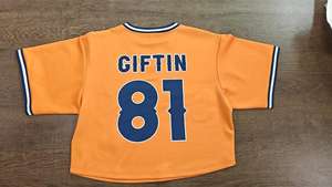 Imprimé brodé personnalisé pour femmes Crop Top Short Baseball Jersey Respirant Sublimation Uniforme - Product Image 6