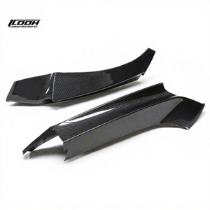 ICOOH Racing Kit de carrocería de fibra de carbono parachoques delantero labio divisor esquina para <span class=keywords><strong>BMW</strong></span> 2series F22 F23 M235i <span class=keywords><strong>240i</strong></span> - Product Image 1