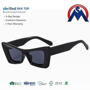 Lunettes de soleil personnalisées avec logo UV400, monture en acétate tendance et décontractée, lunettes de plage polarisées filtrant la lumière bleue - Product Image 1