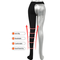 Bas de contention médical à compression simple, 70 % nylon 30 % élasthanne, 3 niveaux de compression, gamme complète de tailles