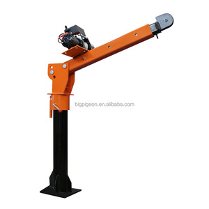 1000kg Mini Hydraulic <strong>Electric</strong> <strong>Winch</strong> <strong>12v</strong> Pickup Truck Crane Truck Mounted Lifting Crane for Sale - Product Image 4