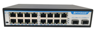 16 port sakelar jaringan Gigabit dengan POE untuk CCTV proyek grosir dari produsen