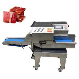 Máquina Cortadora <span class=keywords><strong>de</strong></span> Carne <span class=keywords><strong>de</strong></span> Res y Tocino Eléctrica Automática con Grosor Ajustable, Cortador Rebanadora <span class=keywords><strong>de</strong></span> Jamón - Product Image 1