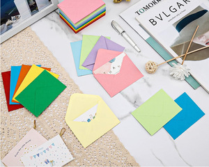Enveloppes en gros de couleur, enveloppes en papier double colle, enveloppes en papier kraft à <span class=keywords><strong>prix</strong></span> abordable, enveloppes noires pour cartes de vœux Cali - Product Image 4
