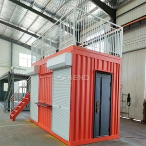 Conteneur maritime préfabriqué mobile de 20 pieds, bar, café, <span class=keywords><strong>kiosque</strong></span> alimentaire, design moderne, entièrement décoré, respirant, montage rapide - Product Image 6