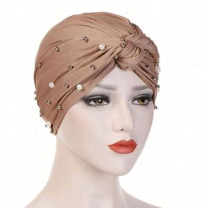 Gorros Hijab con Cuentas Cambiantes de Diseño, Nuevos y Modernos Turbantes para Mujeres Musulmanas - Product Image 2