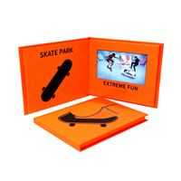 7 pouces écran Lcd entreprise promotionnelle publicité numérique carte de voeux personnalisée Album Mailer boîte-cadeau livre vidéo Brochure