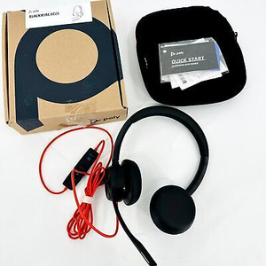 Poly Blackwire 8225 micro mềm Đội được chứng nhận USB-A tai nghe + USB-C/một bộ chuyển đổi 772k2aa - Product Image 4