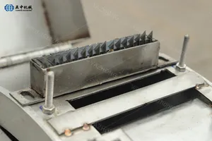 Machine de découpe d'oignons verts de navet Machine à trancher les croustilles