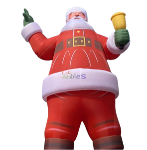 Lễ hội nhân vật ông già Noel bơm hơi khổng lồ Giáng sinh Trang trí ông già Noel thực tế bơm hơi cho các sự kiện ngoài trời - Product Image 4