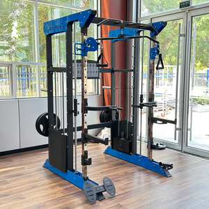 Cage de musculation pour salle de sport à domicile, rack à squats, entraînements d'exercice, équipement de musculation multifonctionnel, machines Smith - Product Image 2