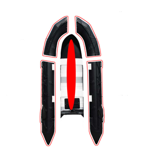 <span class=keywords><strong>Bateau</strong></span> de pêche extérieur gonflable en aluminium épaissi Hypalon kayak PVC pour 2 personnes Bateaux à rames pour la pêche - Product Image 1