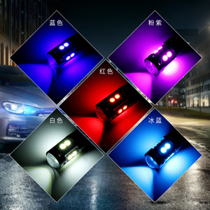 Feux de stationnement LED T10 3030 12V pour moto, feux de jour et feux de position latéraux - Product Image 5