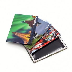 Aimants de réfrigérateur personnalisés avec photos de voyage, souvenirs de <span class=keywords><strong>vacances</strong></span> à l'Islande, cadeau souvenir, aimant de réfrigérateur - Product Image 5