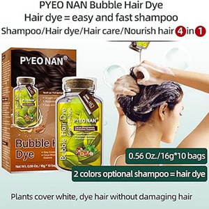 Tinte para el Cabello en Bolsa al por Mayor, Agente A/B, Coloración Semipermanente en Crema de Doble Componente, Aroma Refrescante a Frutas, Tinte Saludable para el Cabello - Product Image 3