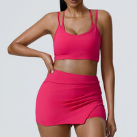 Vêtements de sport pour femmes, soutien-gorge de sport, leggings, shorts, ensembles 2 pièces, ensembles de yoga, respirants, séchage rapide, vêtements de sport pour la course à pied et l'exercice