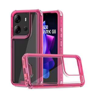 Coque de téléphone transparente combinée colorée antichoc dur PC housse en TPU souple pour Motorola Moto G54 G84 <span class=keywords><strong>GO4</strong></span> G14 G24 Power - Product Image 6