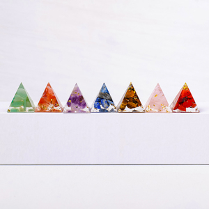 Jd Đá Quý Nhà Máy Tùy Chỉnh Bán Buôn Loose Đá Quý Tinh Thể Tự Nhiên Đá 3Cm Pha Lê Chip Nhựa Chakra Năng Lượng Kim Tự Tháp - Product Image 3