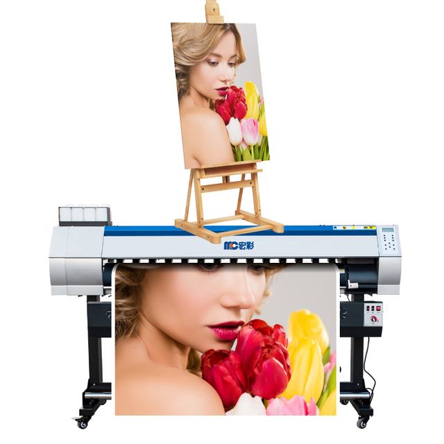 For Large Format Digital Inkjet Printer Wide 1.8m Impressora Plotter Machine with 600dpi Resolution