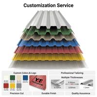 Tôles de fer pour toitures en acier ondulé PPGI de calibre 20/28/32 avec services de pliage et de soudage