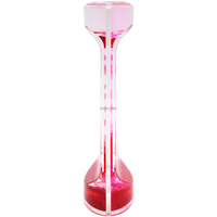 Goutte de liquide violet 3min flottant sablier acrylique huile liquide minuterie