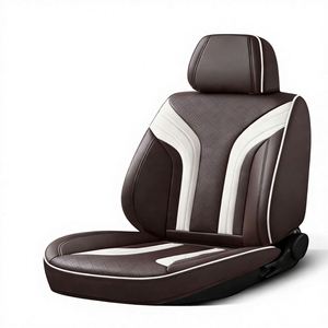 Venta Directa de Fábrica de Fundas de Asiento de Coche de Cuero Genuino de Diseño Nuevo en Varios Colores - Product Image 1