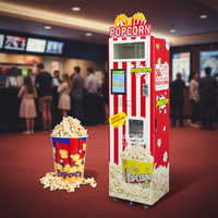 Distributeur automatique de pop-corn : Solutions de fabrication et de distribution de pop-corn à monnayeur