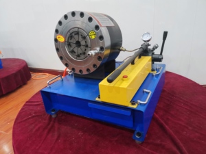 Портативный <span class=keywords><strong>1</strong></span>/8 "-2" 4SP JYC-M51 небольшой ручной обжимной инструмент для шлангов ручной гидравлический обжимной станок с 10 наборами - Product Image 4