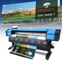 Impresora Digital Eco Solvente de Alta Calidad con Cabezal de Impresión de 1440dpi, Impresora de Inyección de Tinta para Vinilo, Pancartas Flexibles, Pósteres, Automática
