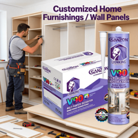 Mastic structurel 100 % silicone, neutre transparent/blanc/noir, idéal pour la décoration et l'étanchéité des portes et fenêtres – Meilleures ventes