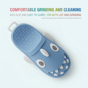 Dropshipping Emulsión Antiestrés, Zapatilla de Tiburón de Dibujos Animados, Juguete para Perro, Chirriante, Resistente a Mordeduras, Impermeable, Entretenimiento Diario - Product Image 3