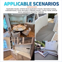 Machine de découpe CNC automatique ATC haute précision pour le traitement de la pierre HQ-3015ATC – Fabrication de comptoirs et crédences de cuisine et salle de bain