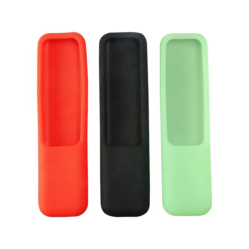 Muti-color silicone molded custom design cheap silicone remote controller protective cases