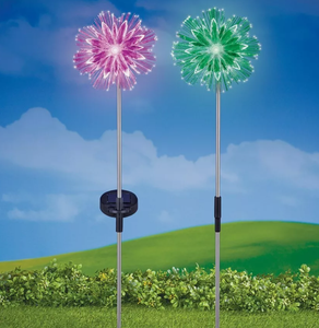 Ngoài trời năng lượng mặt trời dẫn thay đổi Hoa Vườn Cổ phần ánh sáng IP67 không thấm nước pin Powered - Product Image 6