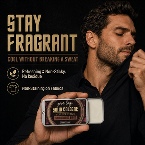 Baume <span class=keywords><strong>de</strong></span> parfum masculin naturel au bois <span class=keywords><strong>de</strong></span> santal, sans <span class=keywords><strong>alcool</strong></span>, rafraîchissant, format voyage compact, pour marque privée et achat en gros - Product Image 5