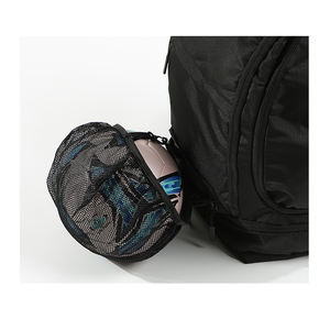 Sıcak satış özelleştirilmiş baskı logosu büyük kapasiteli futbol çantası su geçirmez rahat açık gençlik spor futbol topu çanta - Product Image 4