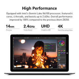 NUEVA Tablet <span class=keywords><strong>CHUWI</strong></span> Hi10 X Win10 2020, Pantalla FHD de 10.1 Pulgadas, Intel N4100 Quad Core, 6GB RAM, 128GB ROM, Wifi de Doble Banda 2.4G/5G, BT5.0 - Product Image 3